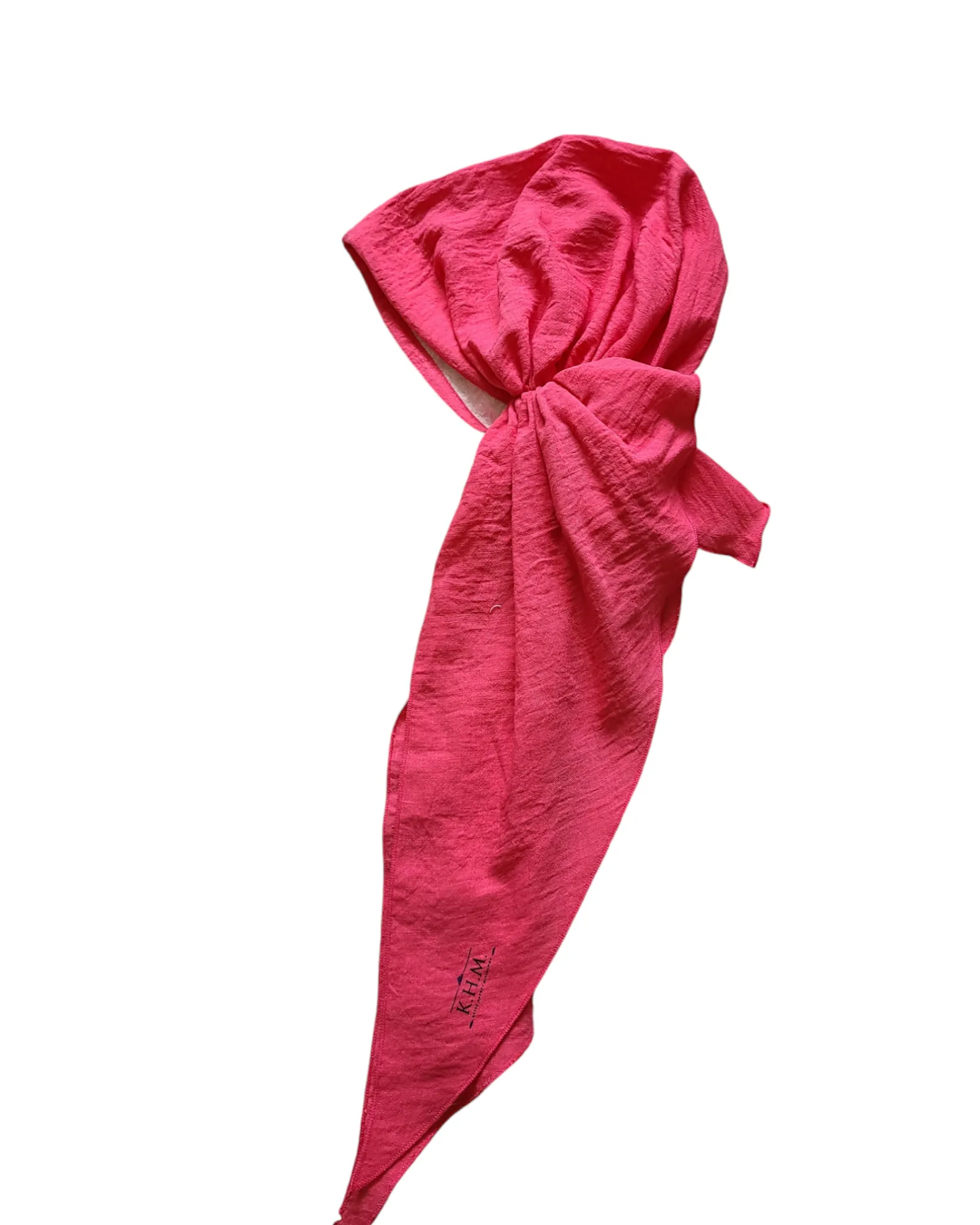 Solid Linen Adjustable Pretied Scarf