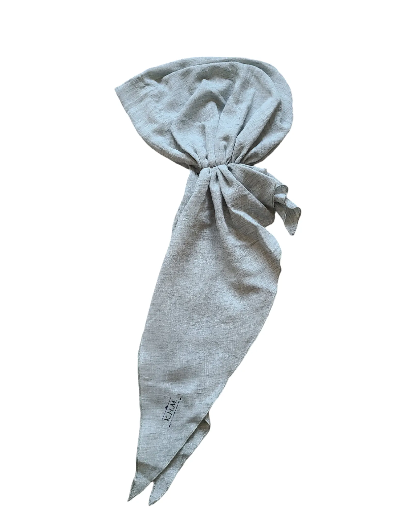 Solid Linen Adjustable Pretied Scarf