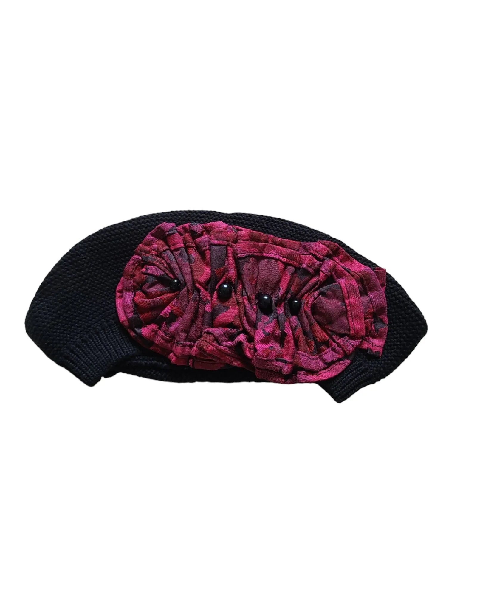 Standard Size Black French Beret