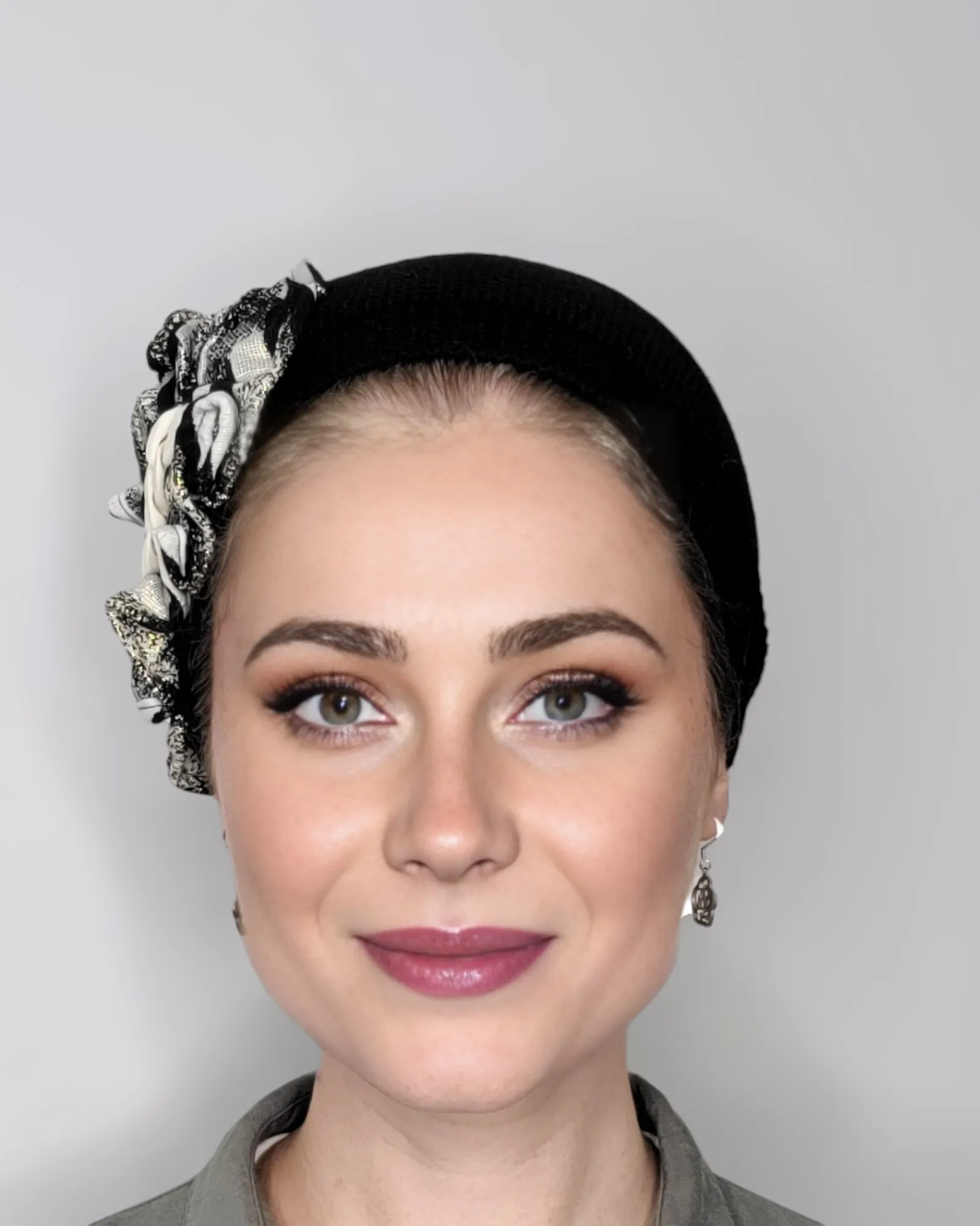 Standard Size Black French Beret