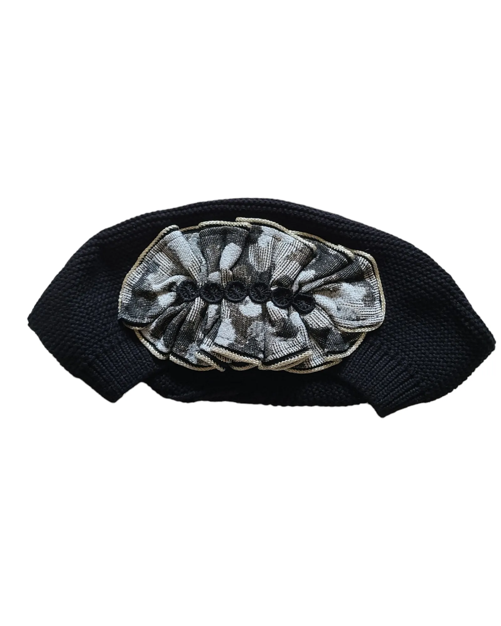 Standard Size Black French Beret