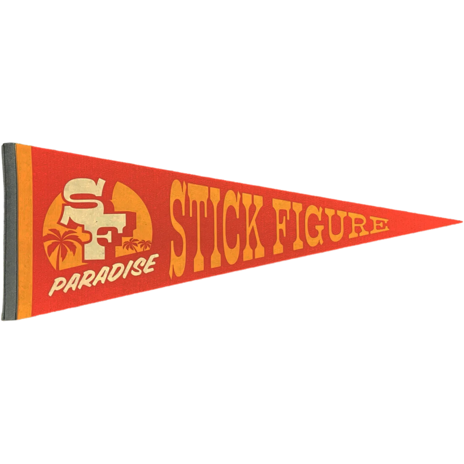 Stick Figure Pennant