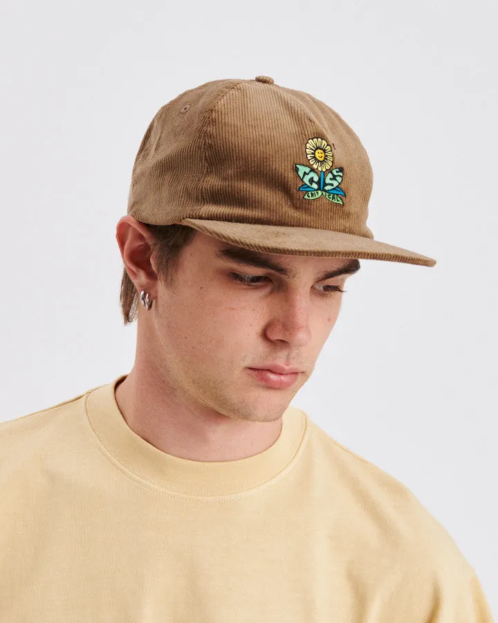 Sunshine 5 Panel Cap - Taupe