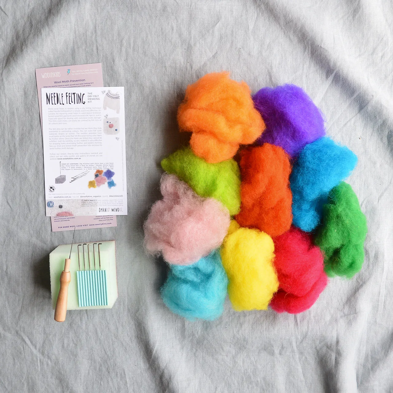 *The Needle Felting* Mending Kit