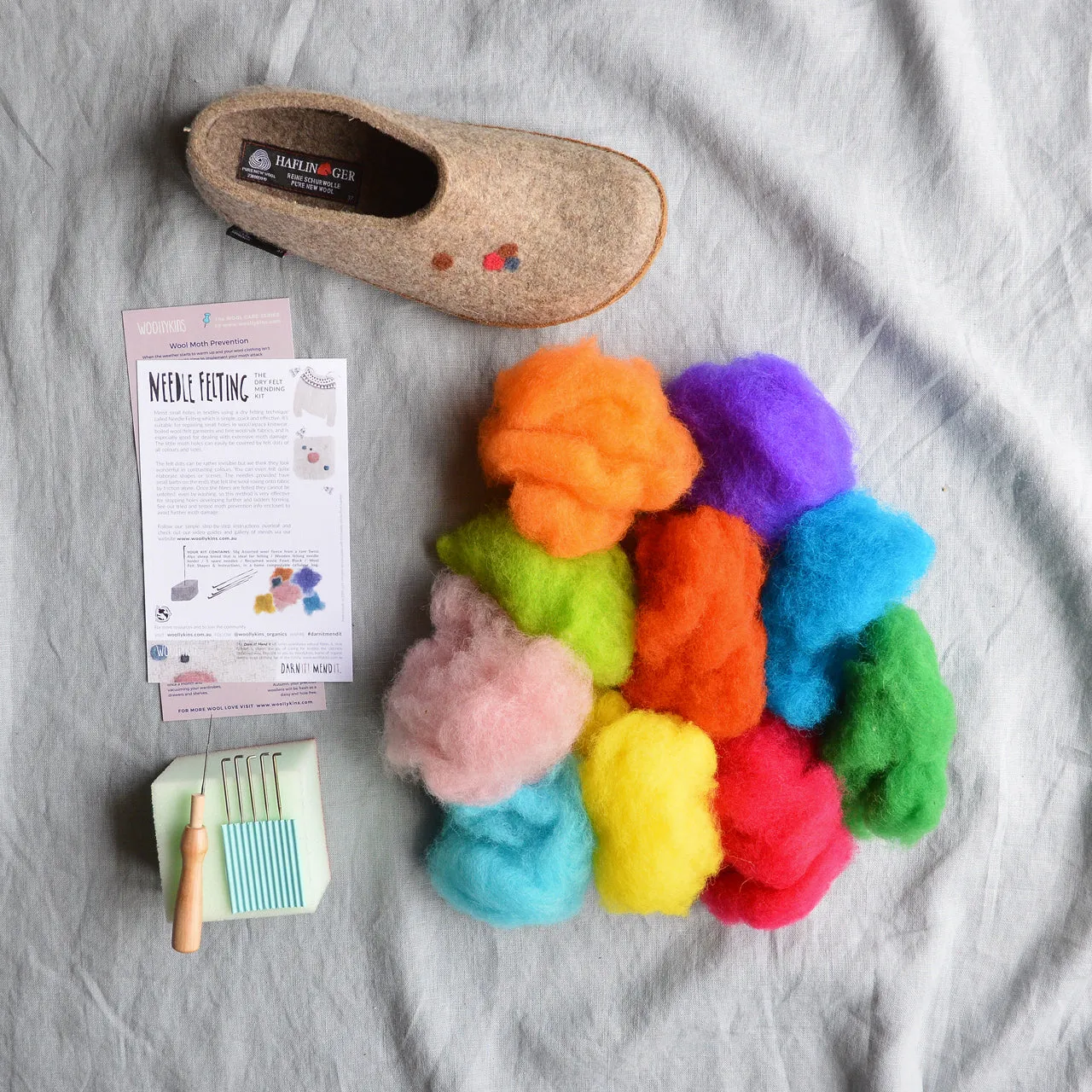 *The Needle Felting* Mending Kit