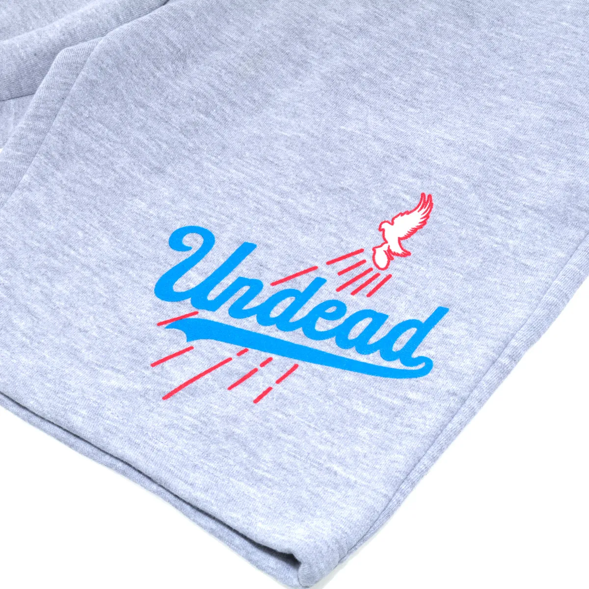 Undead Baseball Sweat Shorts (Grey Heather)