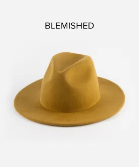 Wes Fedora - Mustard - BLEMISHED