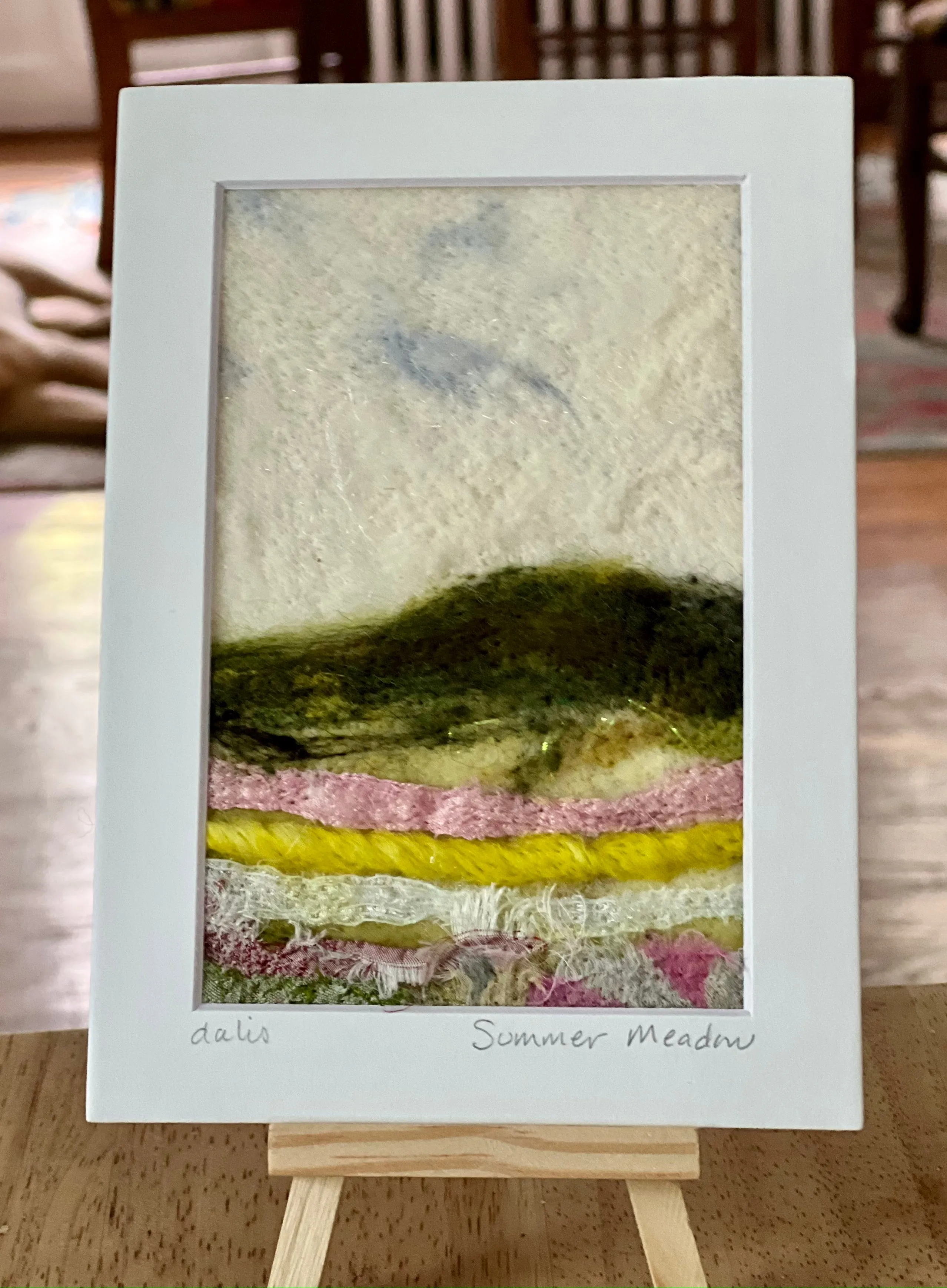 Wool Painting, Summer Meadow