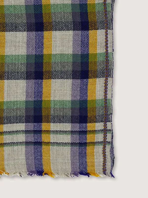 Wool Plaid No. 82 Khaki